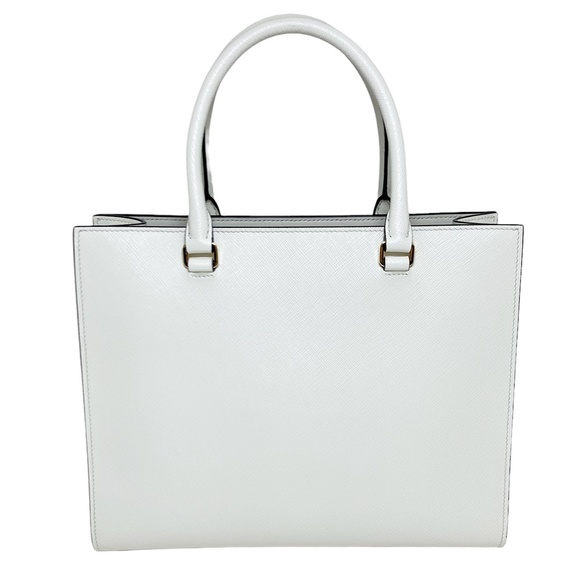 Prada Leather 2-Way Handbag Medium Saffiano Bag - Picture 1 of 9